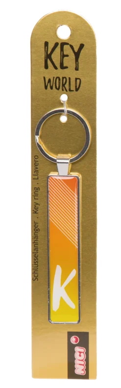 Schlüsselanhänger Key World 'K'
