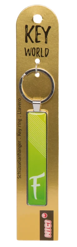 Schlüsselanhänger Key World 'F'