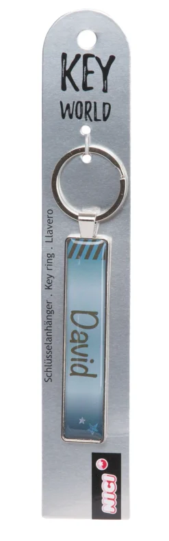 Schlüsselanhänger Key World 'David'