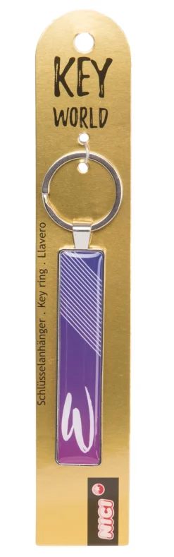 Schlüsselanhänger Key World 'W'