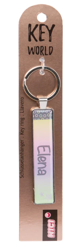 Schlüsselanhänger Key World 'Elena'
