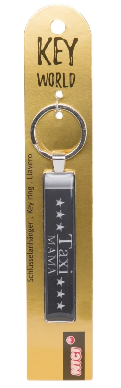 Schlüsselanhänger Key World 'Taxi Mama'