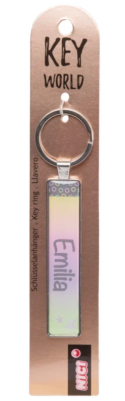 Schlüsselanhänger Key World 'Emilia'