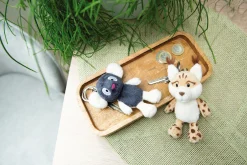 Schlüsselanhänger Lemur Ruffi NICI GREEN