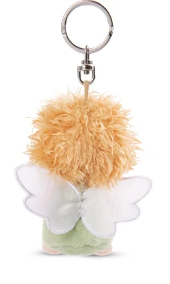 Schlüsselanhänger Schutzengel grün "Ich bring dir Glück"