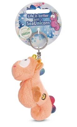 Schlüsselanhänger Seepferdchen Laguna Rainbow NICI GREEN