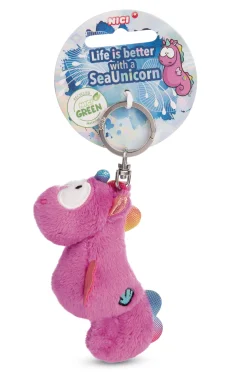 Schlüsselanhänger Seepferdchen Laguna Rainbow NICI GREEN