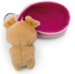 Schlüsselanhänger Sleeping Pets Hellbrauner Hund NICI GREEN